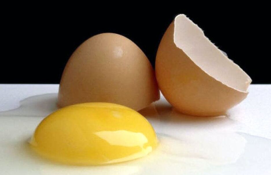 კვერცხი წონის დაკლებისთვის